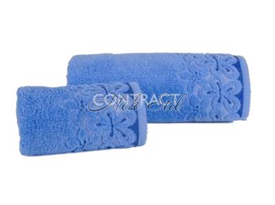 Хавлиени кърпи Комплект хавлиени кърпи Комплект 2 части - микропамук Данте синьо